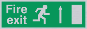 fire exit - safety sign