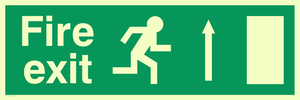 fire exit - safety sign
