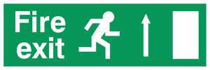 fire exit - safety sign