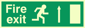 fire exit - safety sign