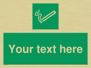 Custom E-Cigarettes/Vaping Permited Sign