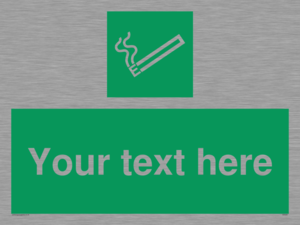 Custom E-Cigarettes/Vaping Permited Sign