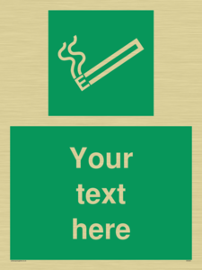 Custom E-Cigarettes/Vaping Permited Sign