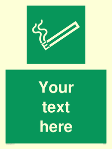 Custom E-Cigarettes/Vaping Permited Sign