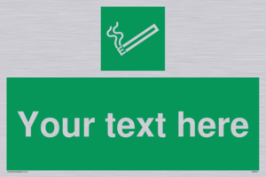 Custom E-Cigarettes/Vaping Permited Sign