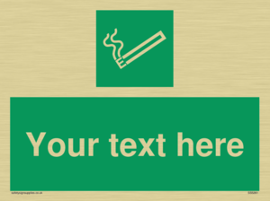 Custom E-Cigarettes/Vaping Permited Sign