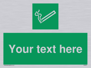 Custom E-Cigarettes/Vaping Permited Sign