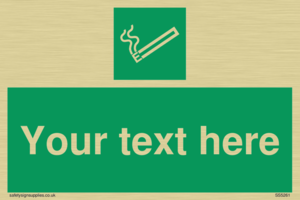 Custom E-Cigarettes/Vaping Permited Sign