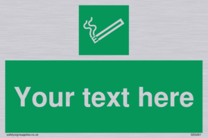 Custom E-Cigarettes/Vaping Permited Sign