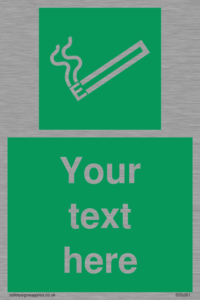 Custom E-Cigarettes/Vaping Permited Sign