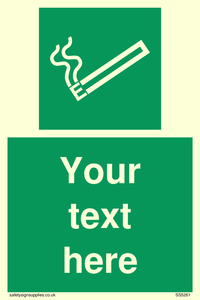 Custom E-Cigarettes/Vaping Permited Sign