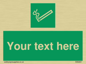 Custom E-Cigarettes/Vaping Permited Sign