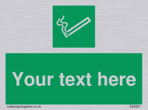 Custom E-Cigarettes/Vaping Permited Sign