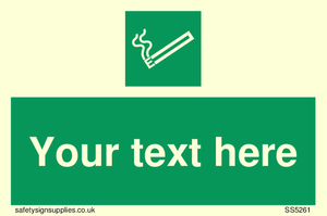 Custom E-Cigarettes/Vaping Permited Sign