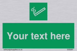 Custom E-Cigarettes/Vaping Permited Sign