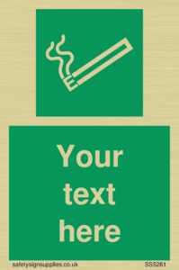 Custom E-Cigarettes/Vaping Permited Sign