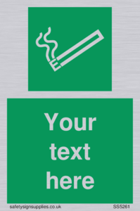 Custom E-Cigarettes/Vaping Permited Sign