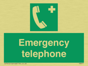 Emergency telephone