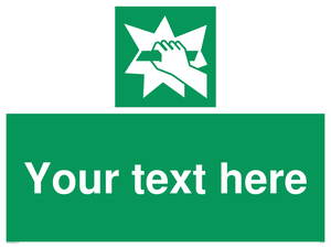 Custom Break Glass Sign