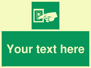 Custom Light Switch Sign