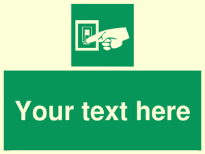 Custom Light Switch Sign