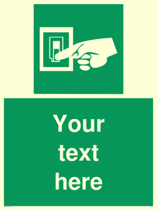 Custom Light Switch Sign