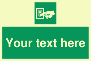 Custom Light Switch Sign