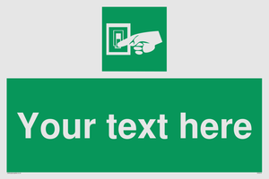 Custom Light Switch Sign