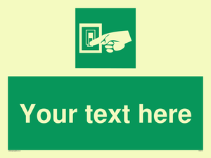 Custom Light Switch Sign