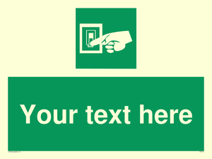 Custom Light Switch Sign