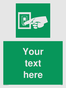 Custom Light Switch Sign