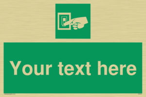 Custom Light Switch Sign