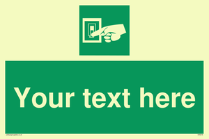 Custom Light Switch Sign