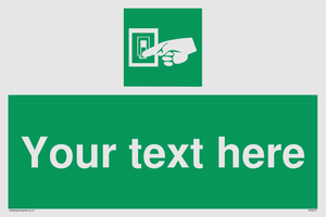 Custom Light Switch Sign