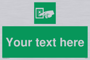 Custom Light Switch Sign