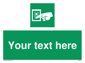 Custom Light Switch Sign