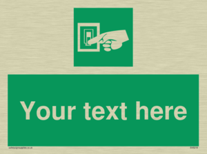 Custom Light Switch Sign