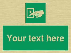 Custom Light Switch Sign