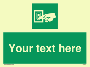 Custom Light Switch Sign