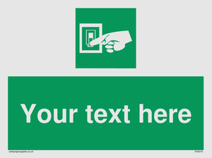 Custom Light Switch Sign