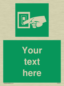 Custom Light Switch Sign