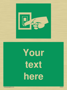 Custom Light Switch Sign