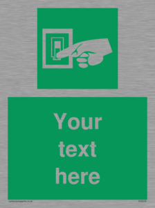 Custom Light Switch Sign