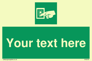 Custom Light Switch Sign