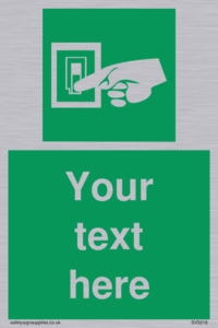 Custom Light Switch Sign