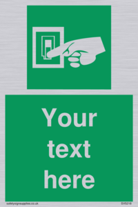 Custom Light Switch Sign