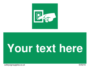 Custom Light Switch Sign