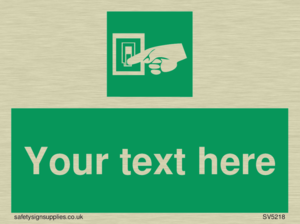 Custom Light Switch Sign