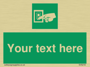 Custom Light Switch Sign