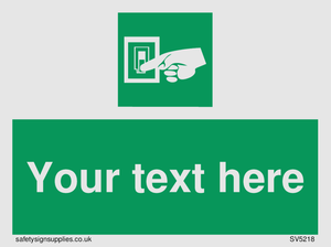 Custom Light Switch Sign